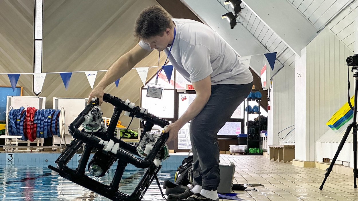 Des robots sous-marins s’affrontent à Matane