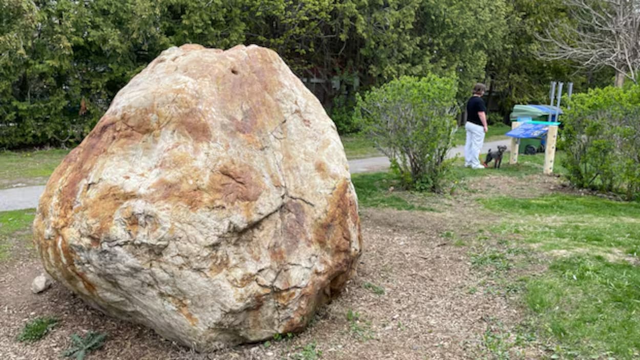 Le « rocher de Bellwood », symbole officiel de la pandémie à Ottawa