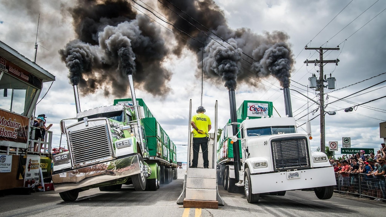 Record d’assistance pour le 40e Rodéo du camion | Radio-Canada.ca