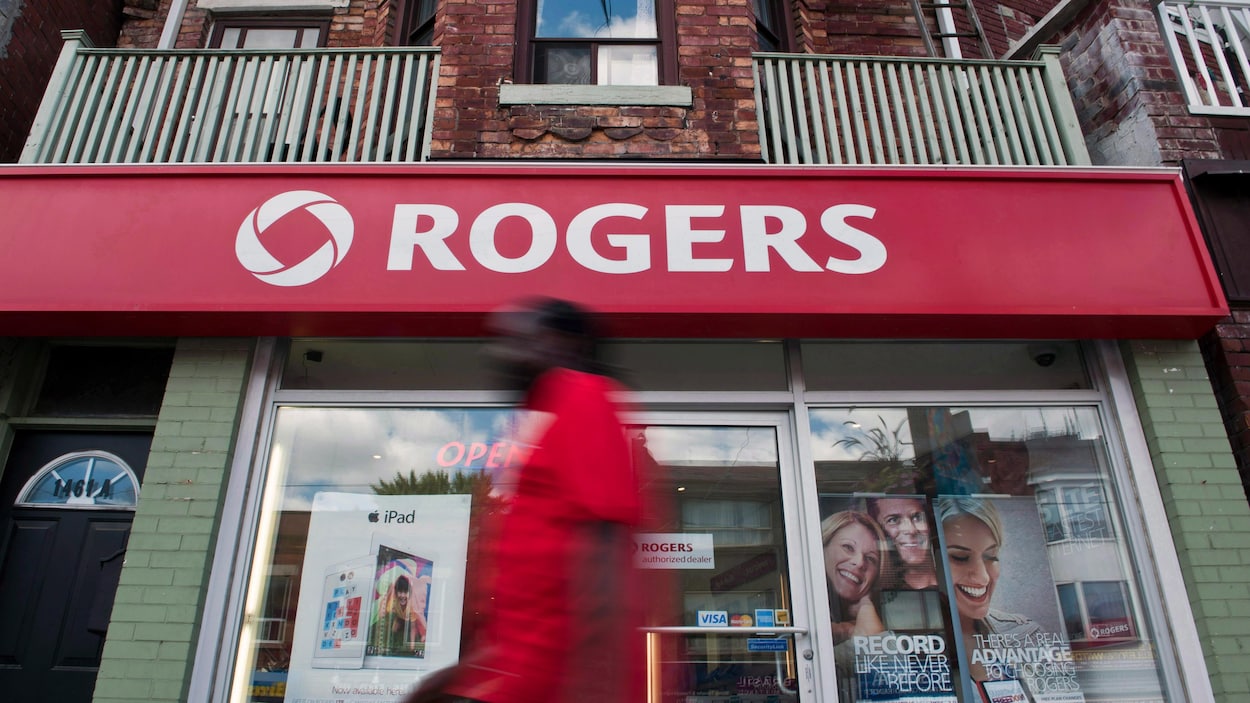 Un magasin de la compagnie Rogers