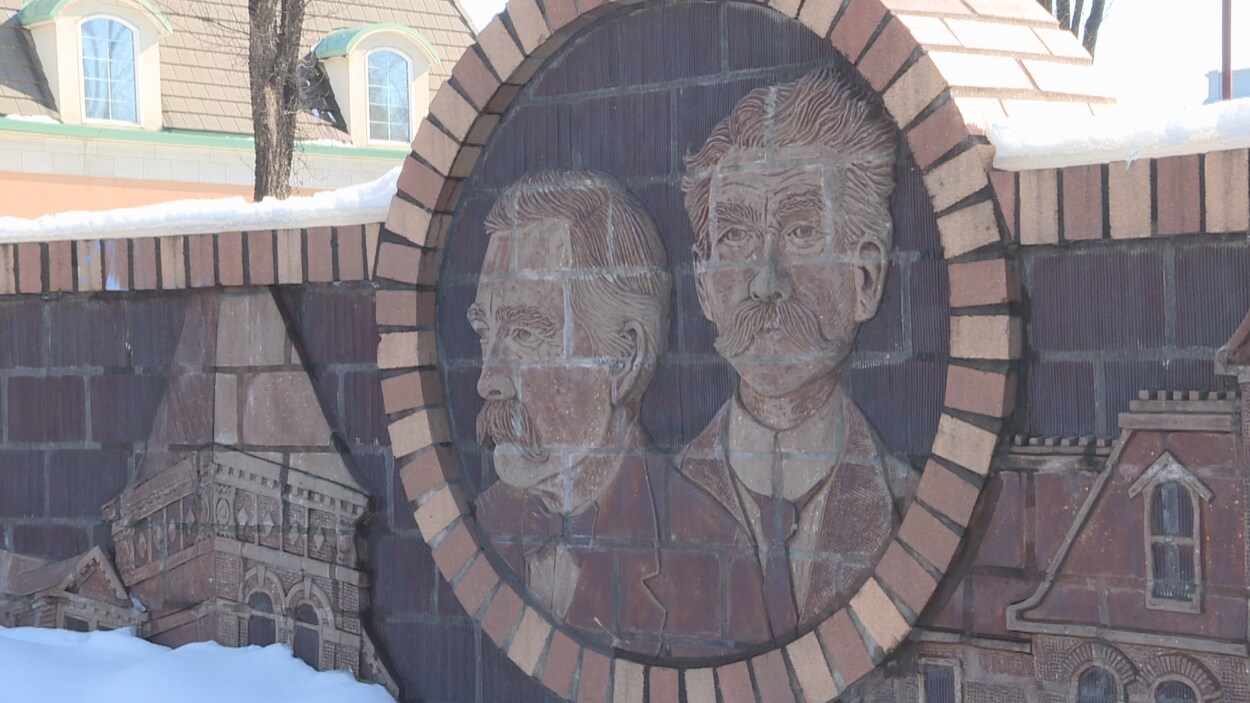 Une muraille de Calgary située dans le quartier historique de Rouleauville à Calgary