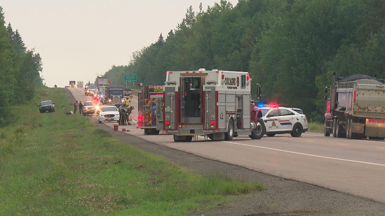 Des blessés sur la route 11 au NouveauBrunswick RadioCanada.ca Des blessés sur la route 11 au NouveauBrunswick RadioCanada.ca