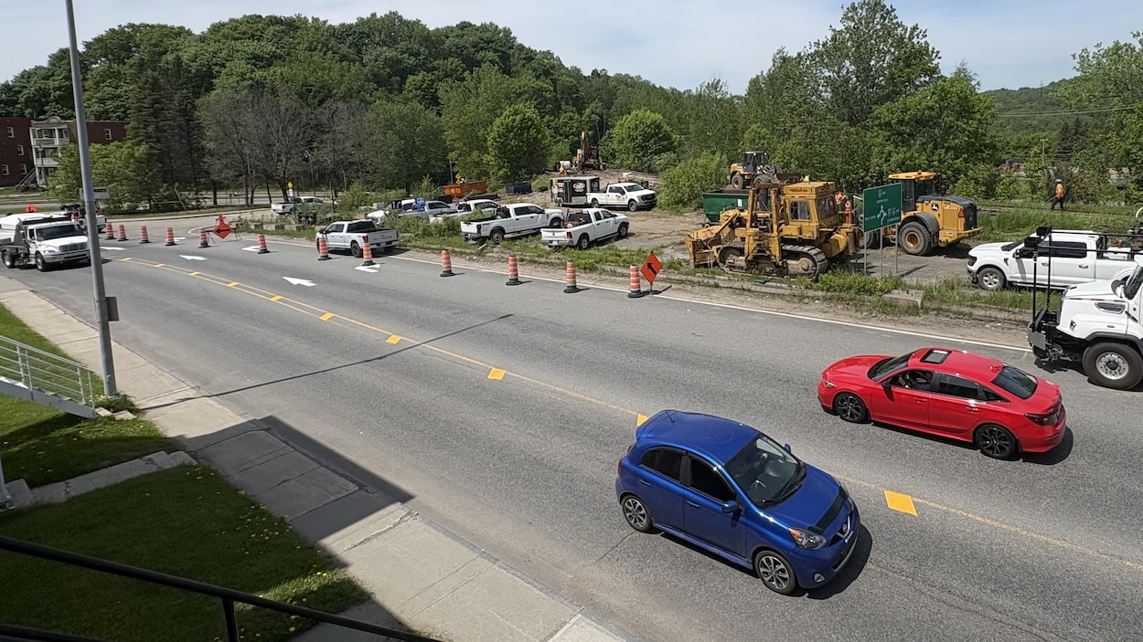 La route 153 rouverte à la circulation à Shawinigan