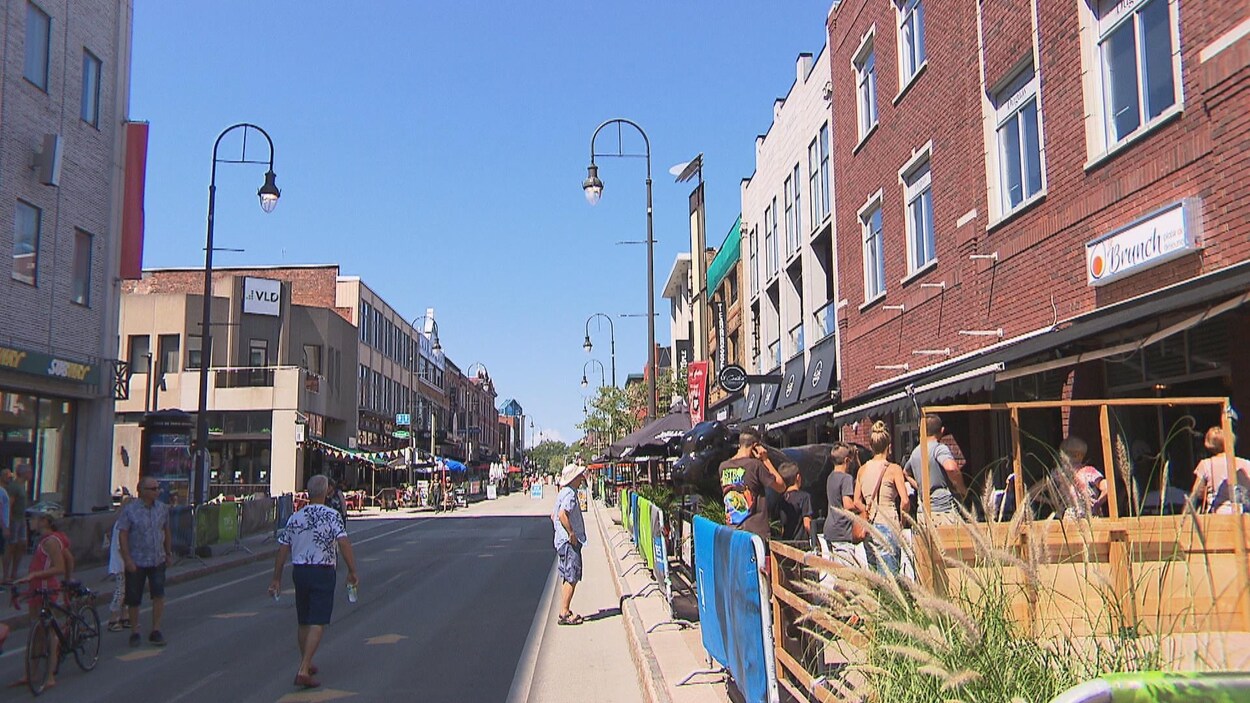 La rue des Forges, à Trois-Rivières.