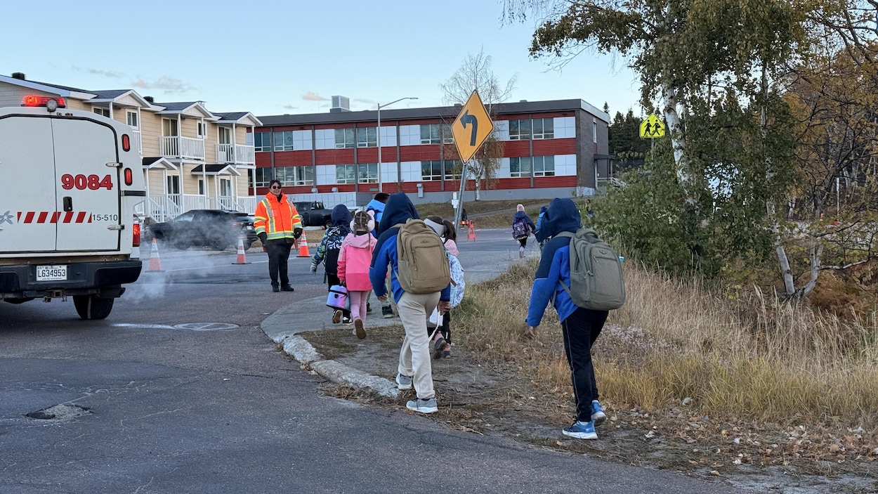 Une « rue-école » mise à l’essai à Baie-Comeau