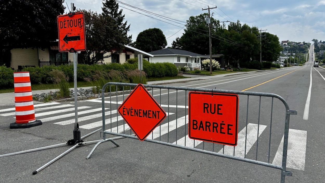 Entraves à la circulation à Rivière-du-Loup
