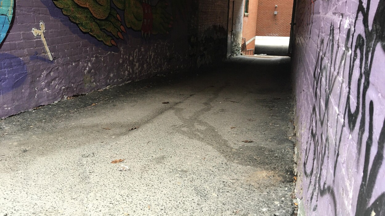 une ruelle de sherbrooke.