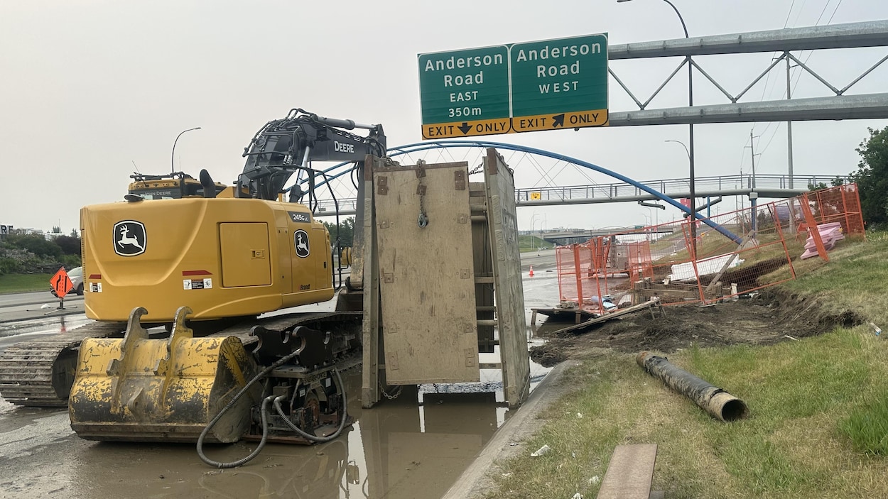 Bris d’un aqueduc dans un quartier de Calgary