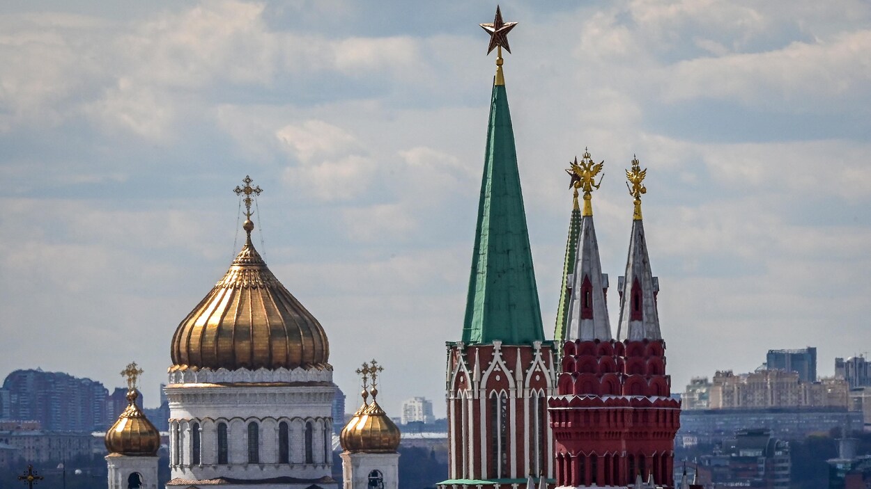Une vue du centre de Moscou.