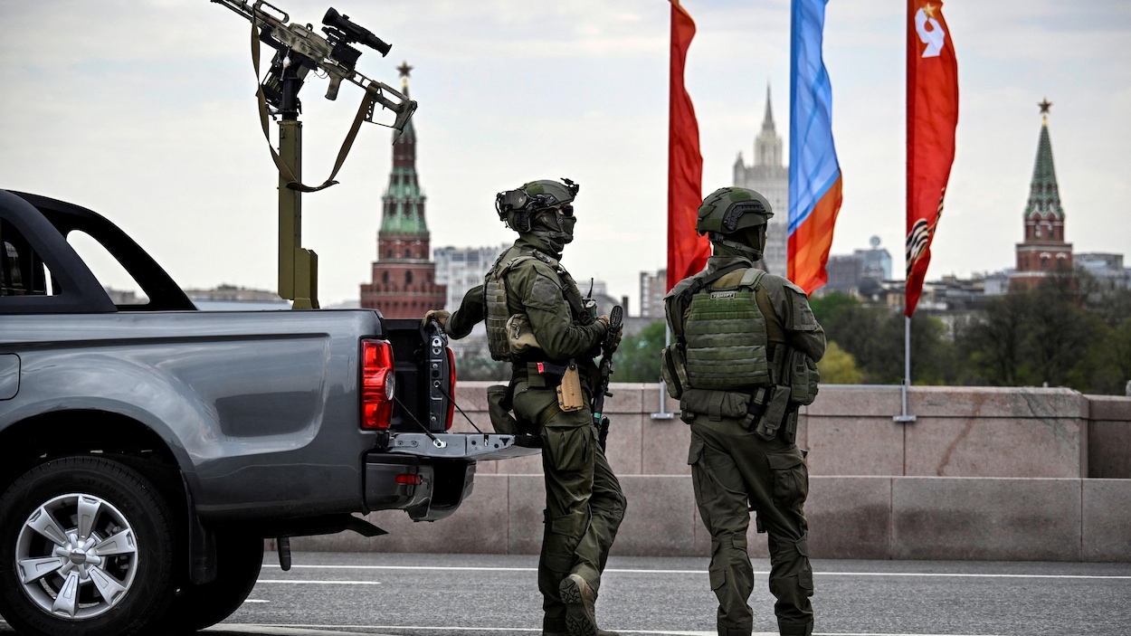 Des drones abattus en Russie en pleine trêve unilatérale pour les commémorations du 9 mai