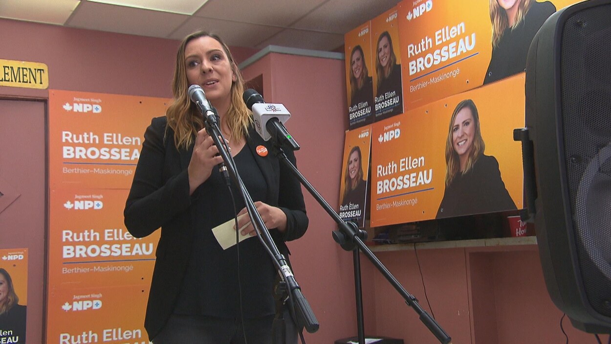 Ruth Ellen Brosseau espère conserver la circonscription Berthier-Maskinongé.