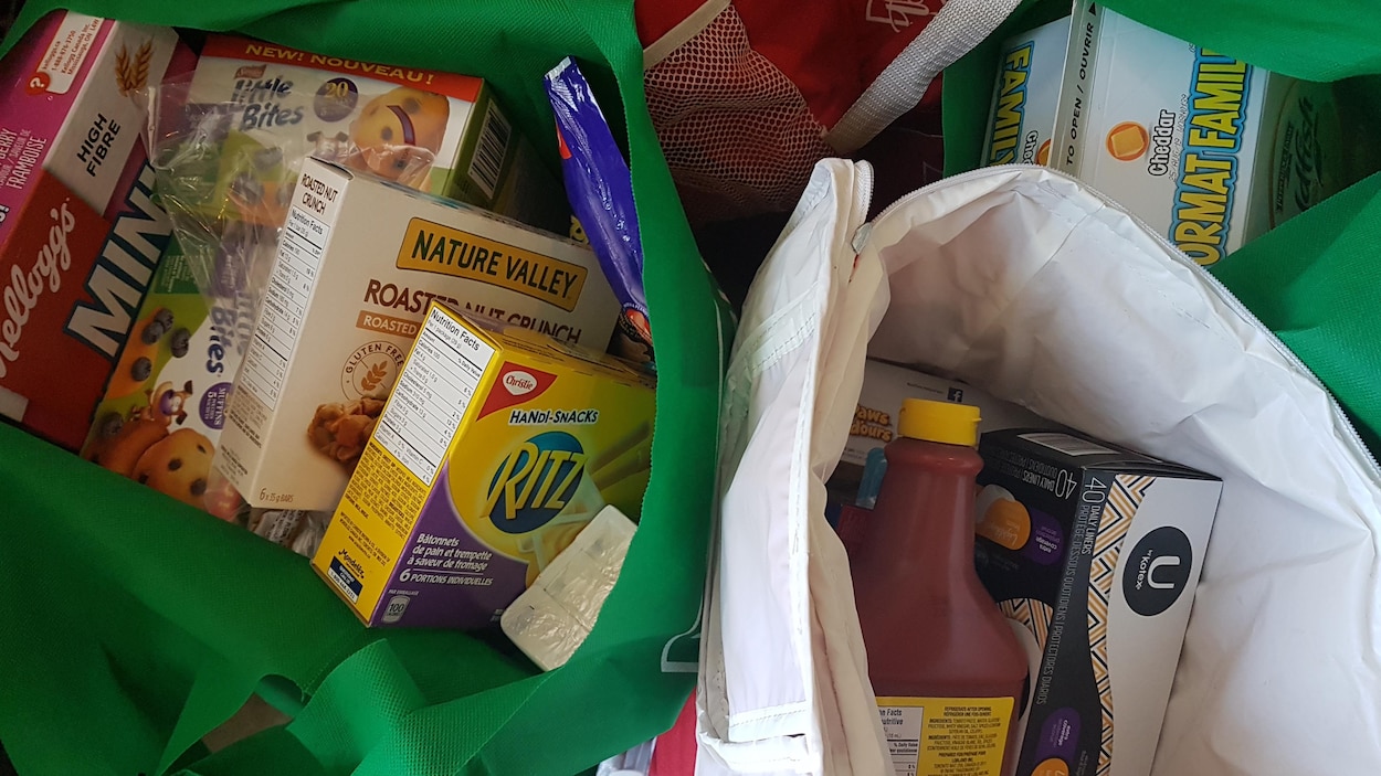 Le Centre Roland-Bertrand a distribué plus d'une centaine de sacs de denrées alimentaires