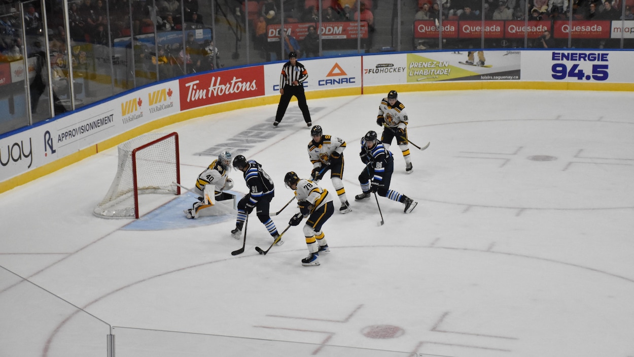 Les Sags de retour sur la glace