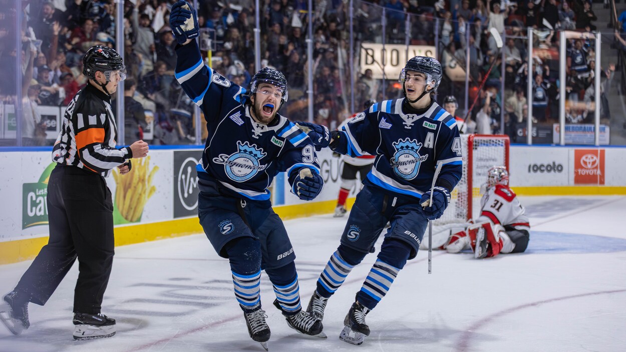 Les Saguenéens répliquent avec une victoire de 5-2 contre les Huskies