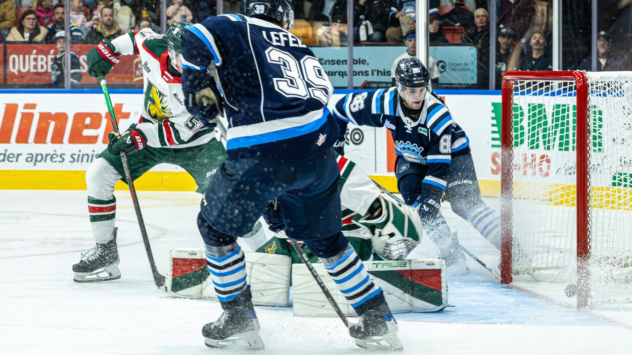 Les Saguenéens s’éclatent à leur premier match des séries contre les Mooseheads