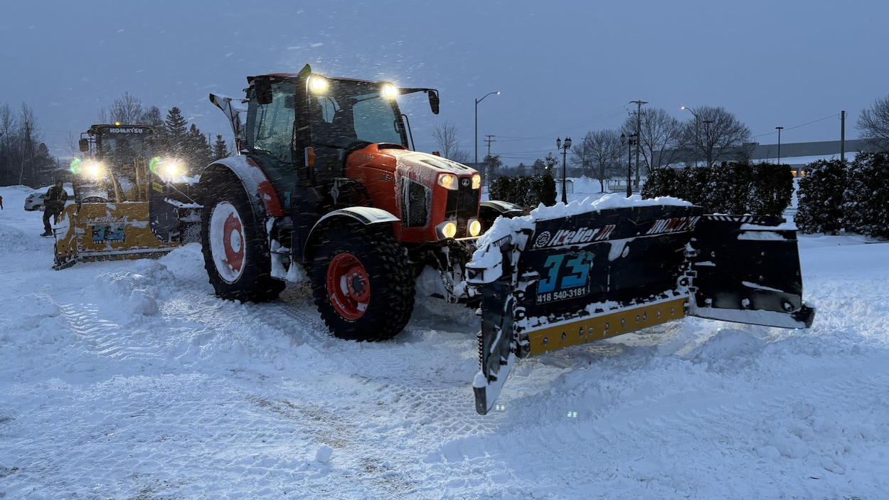 Des conditions routières difficiles après la tempête