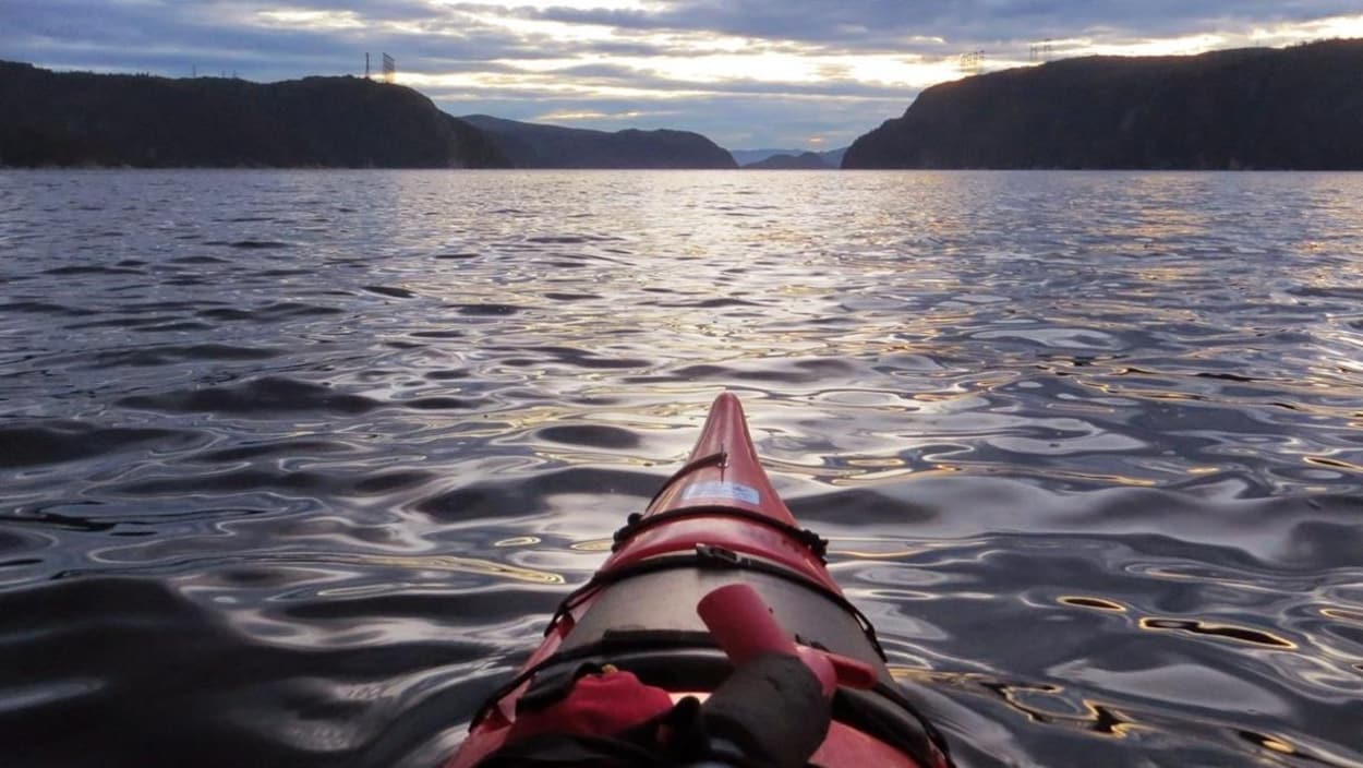 Le fjord du Saguenay, près de Tadoussac Le fjord du Saguenay, près de Tadoussac