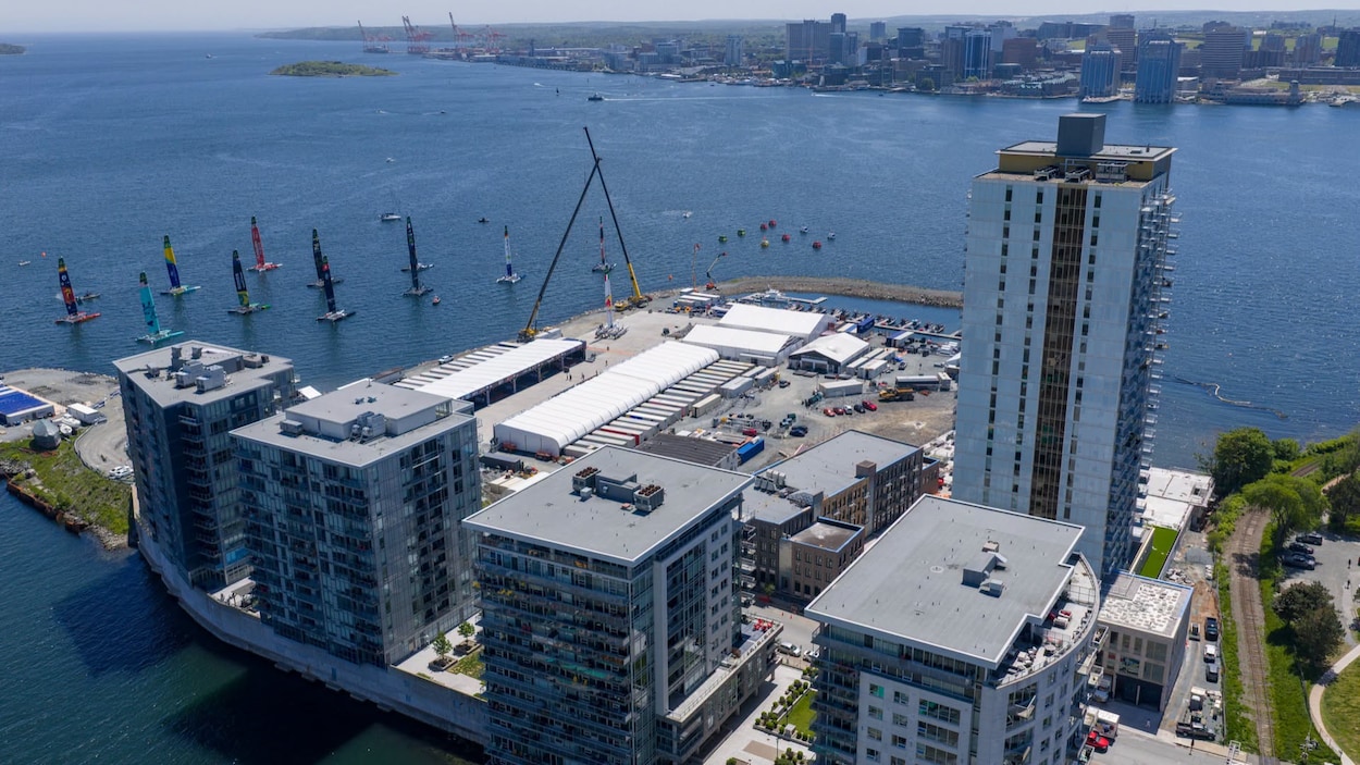 La foule au rendez-vous pour le retour du Grand Prix de voile SailGP, à Halifax