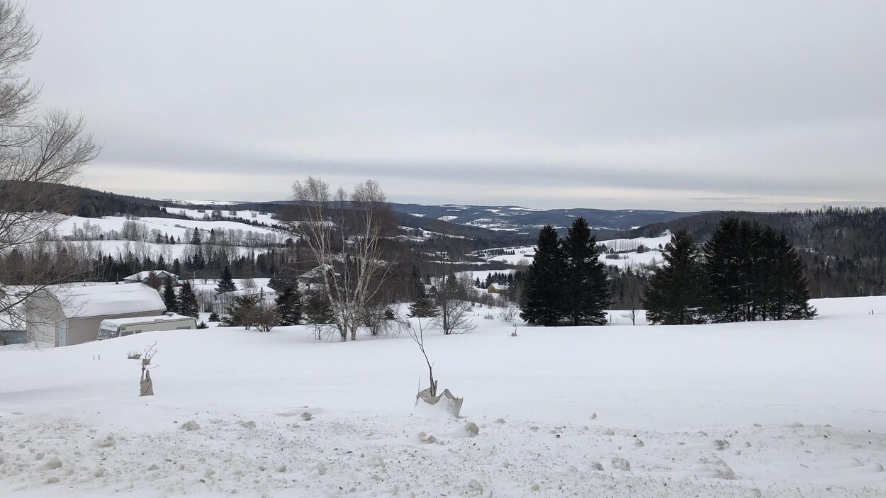 Saint-Joseph au Nouveau-Brunswick, en février 2019.