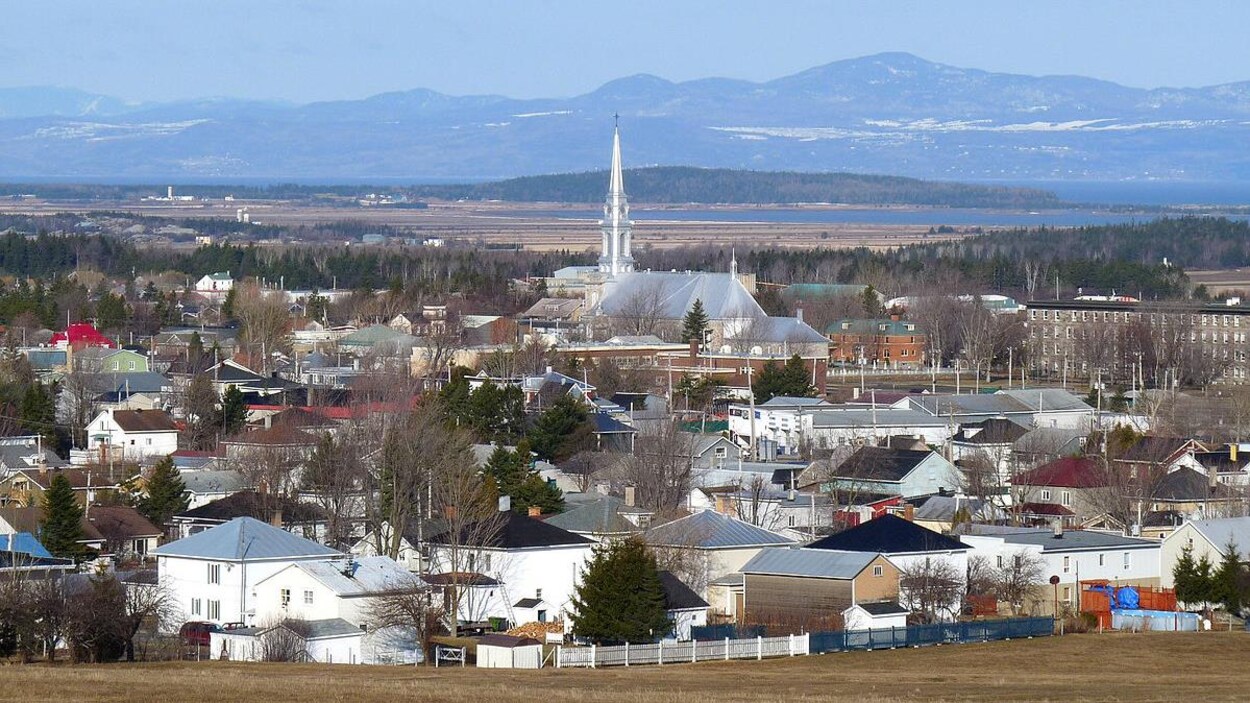 La municipalité de Saint-Pascal en automne.