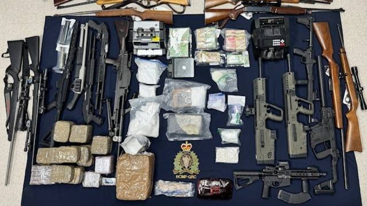 Une trentaine d’armes à feu saisies et sept personnes arrêtées dans le sud-est du N.-B.