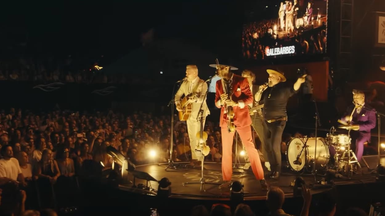 Le groupe Salebarbes a enflammé la scène des Francofolies de La Rochelle