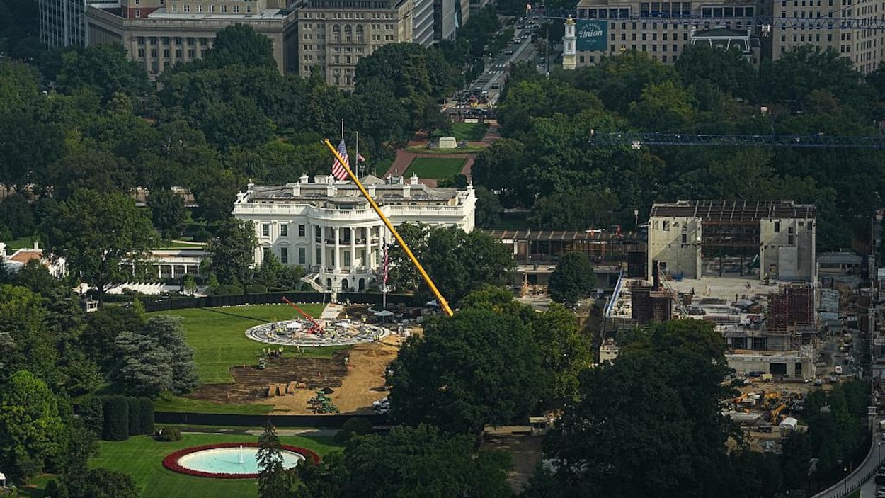 La Cour suprême américaine autorise la construction de la salle de bal de Trump
