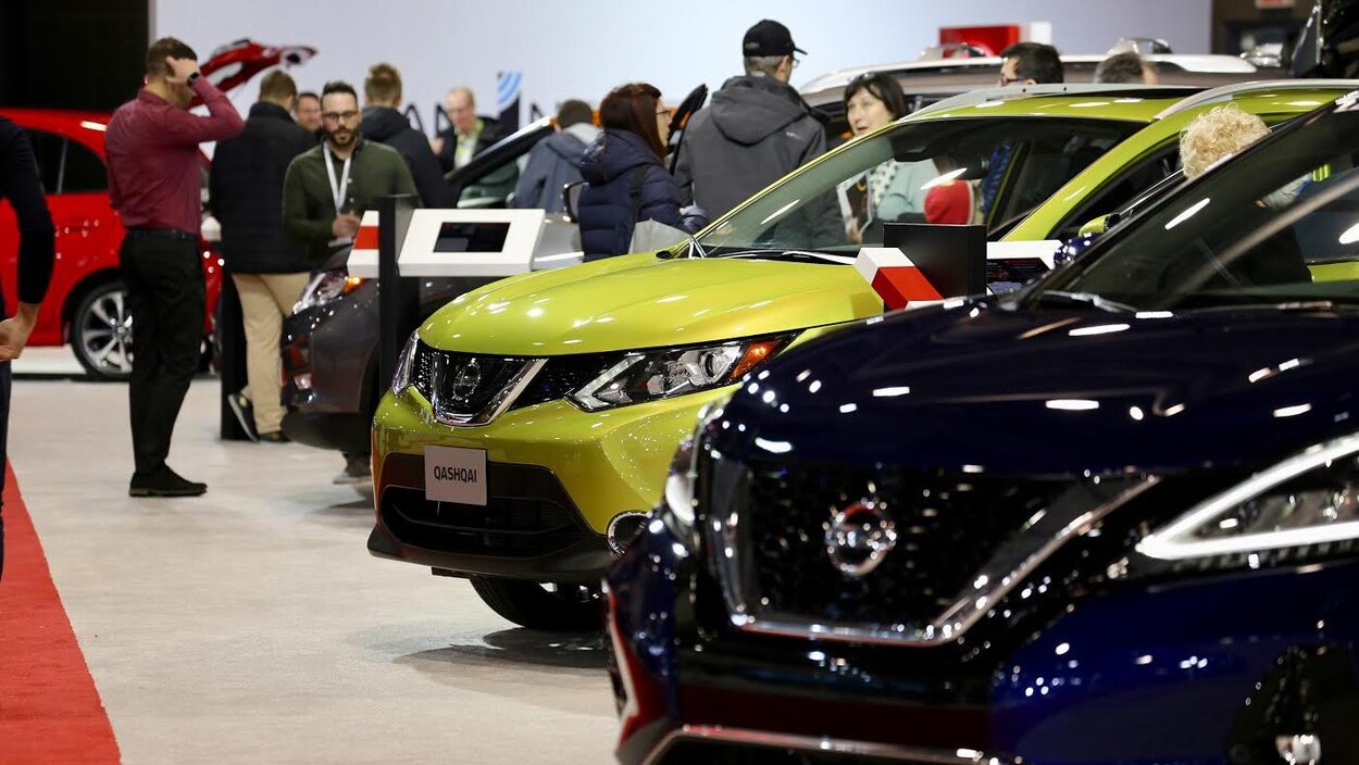 Des milliers de visiteurs vont chaque année au Salon de l'auto de Québec.