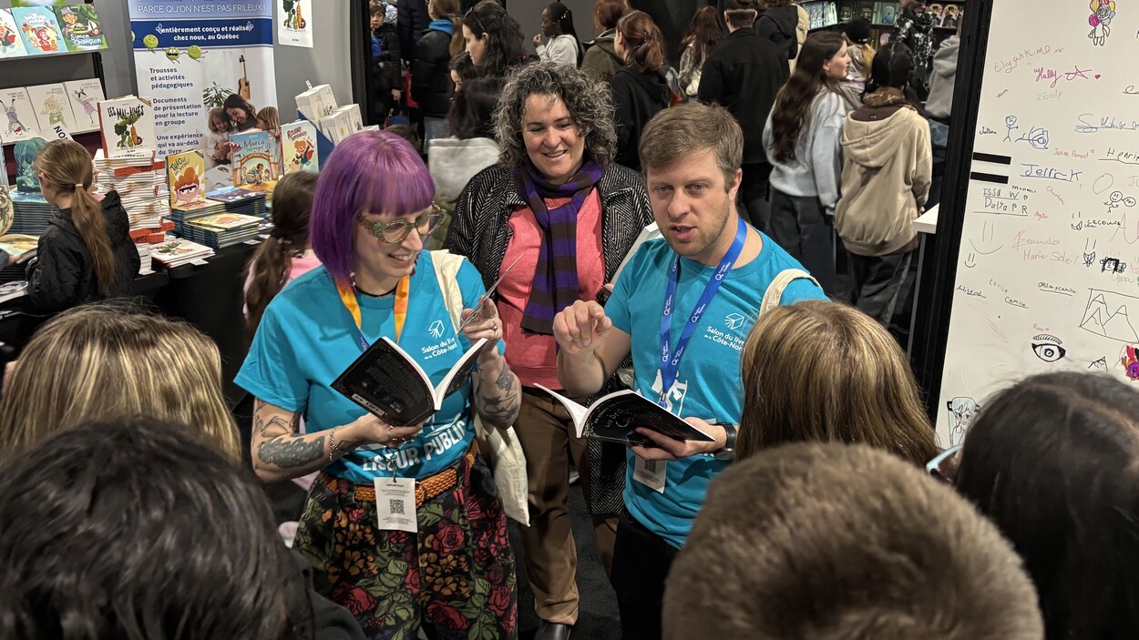 Salon du livre de la Côte-Nord : lire à haute voix pour reconquérir la jeunesse