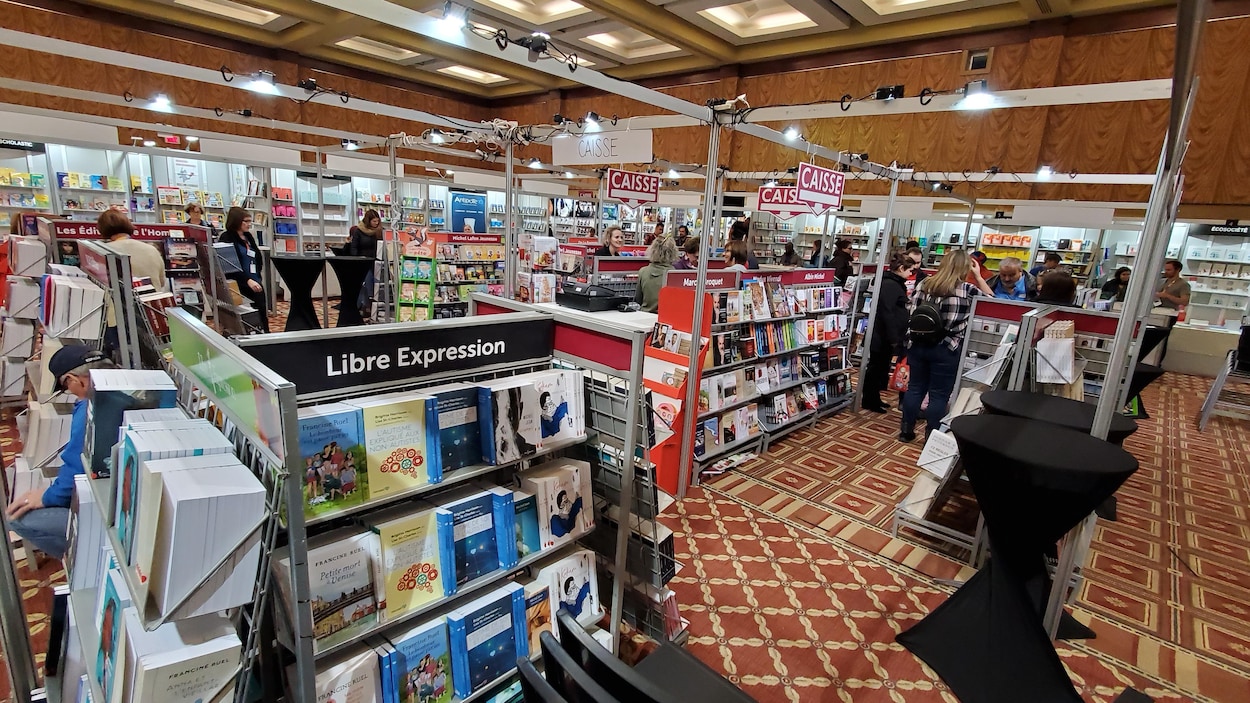 Réjean Tremblay et Roxanne Bouchard au 61e Salon du livre de Rimouski