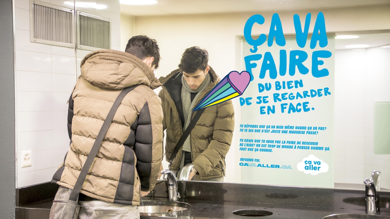 Le Centre de santé et de consultation psychologique fait figure de pionner dans le monde universitaire canadien avec sa campagne « Ça va aller ».