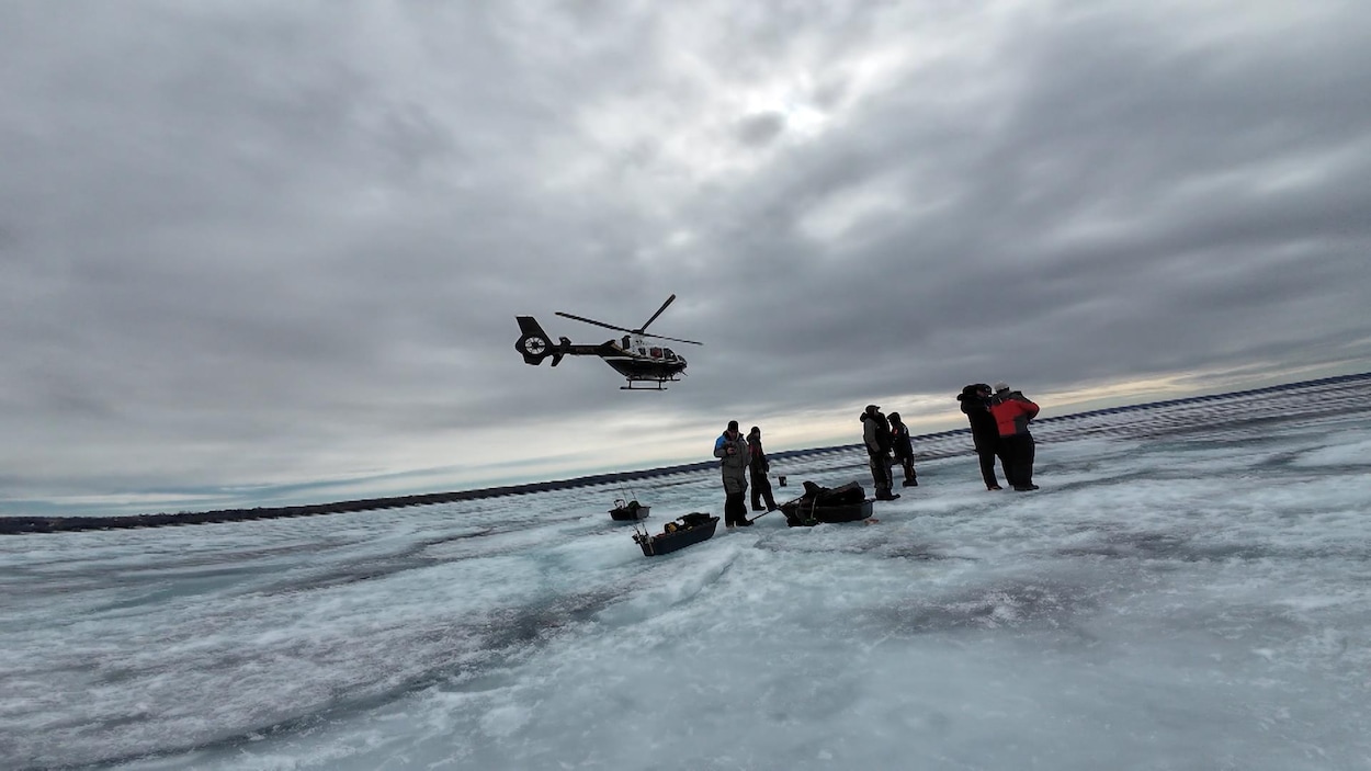 Sauvetage spectaculaire sur la baie Georgienne