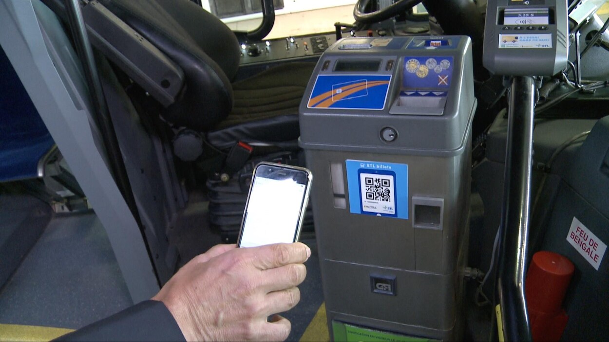 L'application de la STL permet de balayer un code numérique qui entraînera le paiement du titre de transport.
