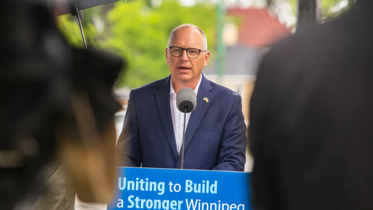 Scott Gillingham, le maire de la minorité avec 10 de votes de l