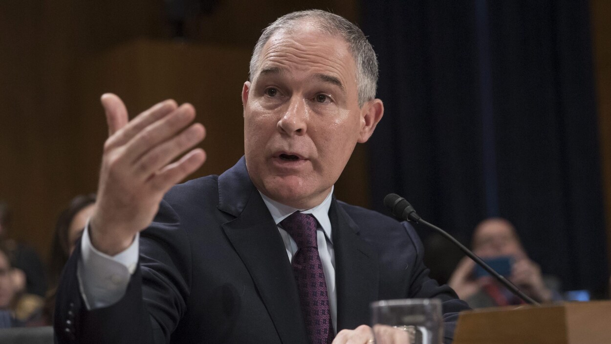 Scott Pruitt, patron de l'Agence pour la protection de l'environnement des États-Unis
