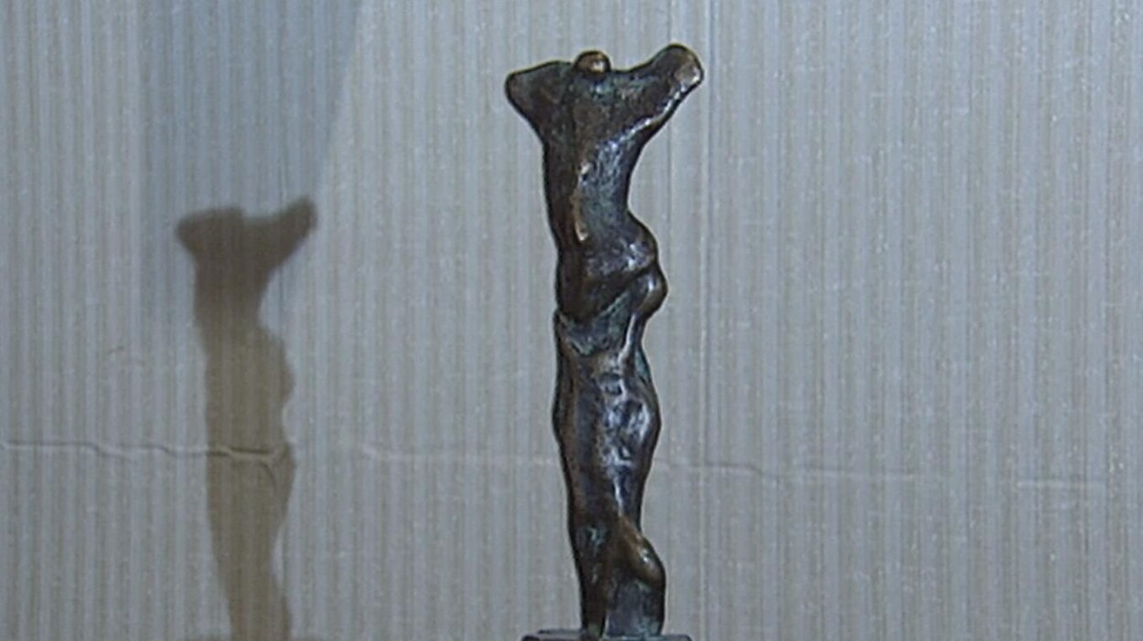 Sculpture de bronze réalisée par Jean-Guy Dallaire.