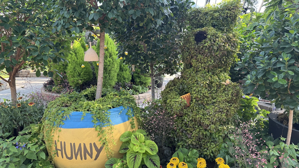 L’univers de Winnie l’ourson s’invite au jardin botanique Muttart