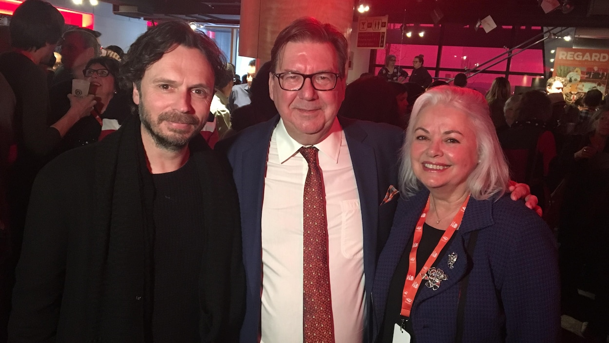Sébastien Pilote, Rémy Girard et Louise Portal