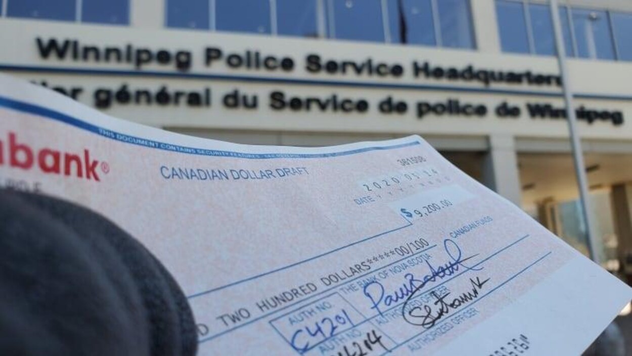 Une traite bancaire.