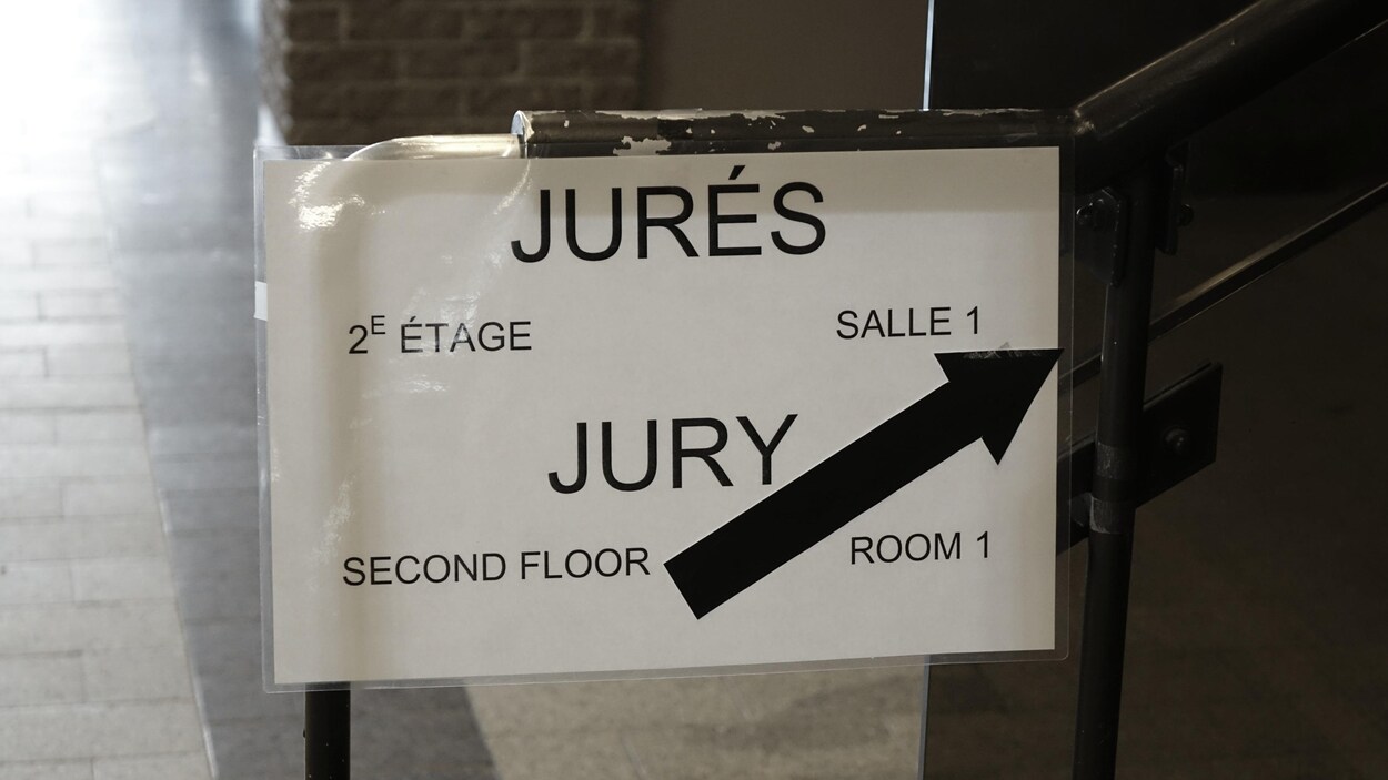 La sélection du jury a commencé lundi au palais de justice de Sherbrooke. La sélection du jury a commencé lundi au palais de justice de Sherbrooke.