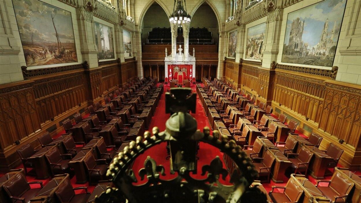 Une vue du Sénat à Ottawa Une vue du Sénat à Ottawa