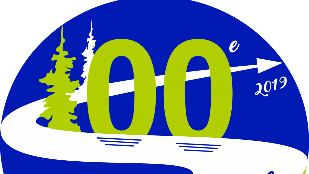 Logo du 100e anniversaire de Senneterre