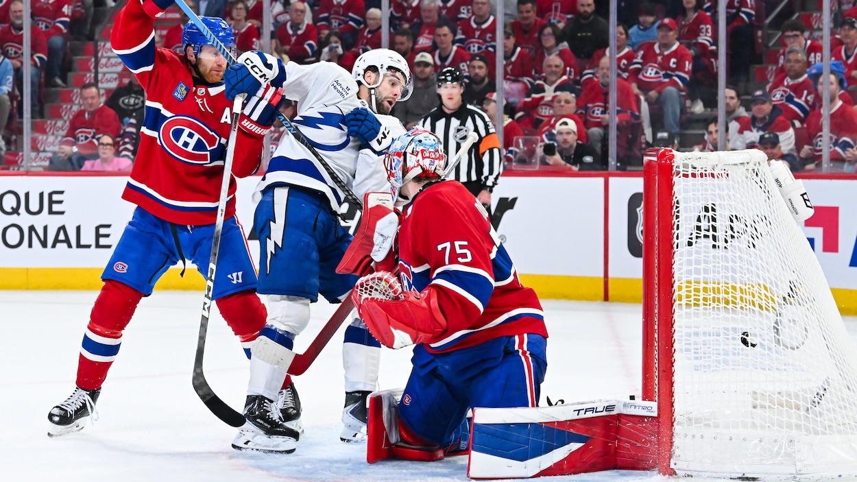 La triade qui a coûté cher au Canadien dans le quatrième match
