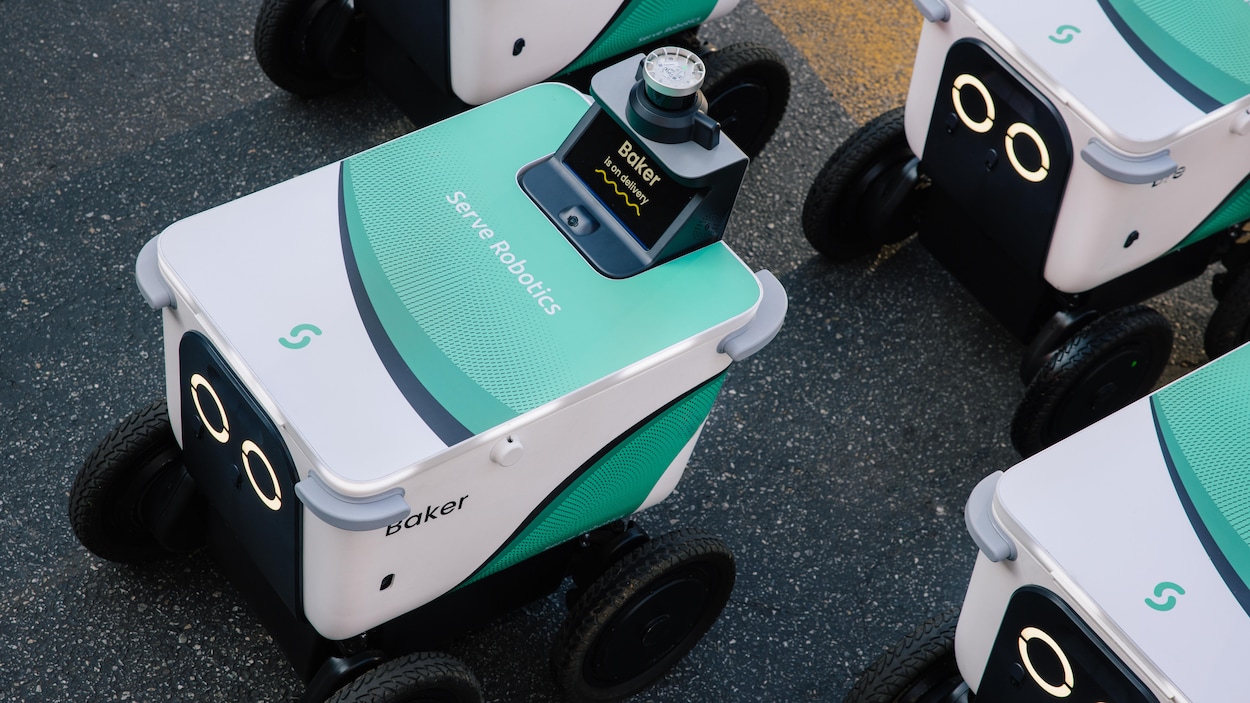 Des robots livreurs de nourriture à domicile, une idée proposée à Vancouver