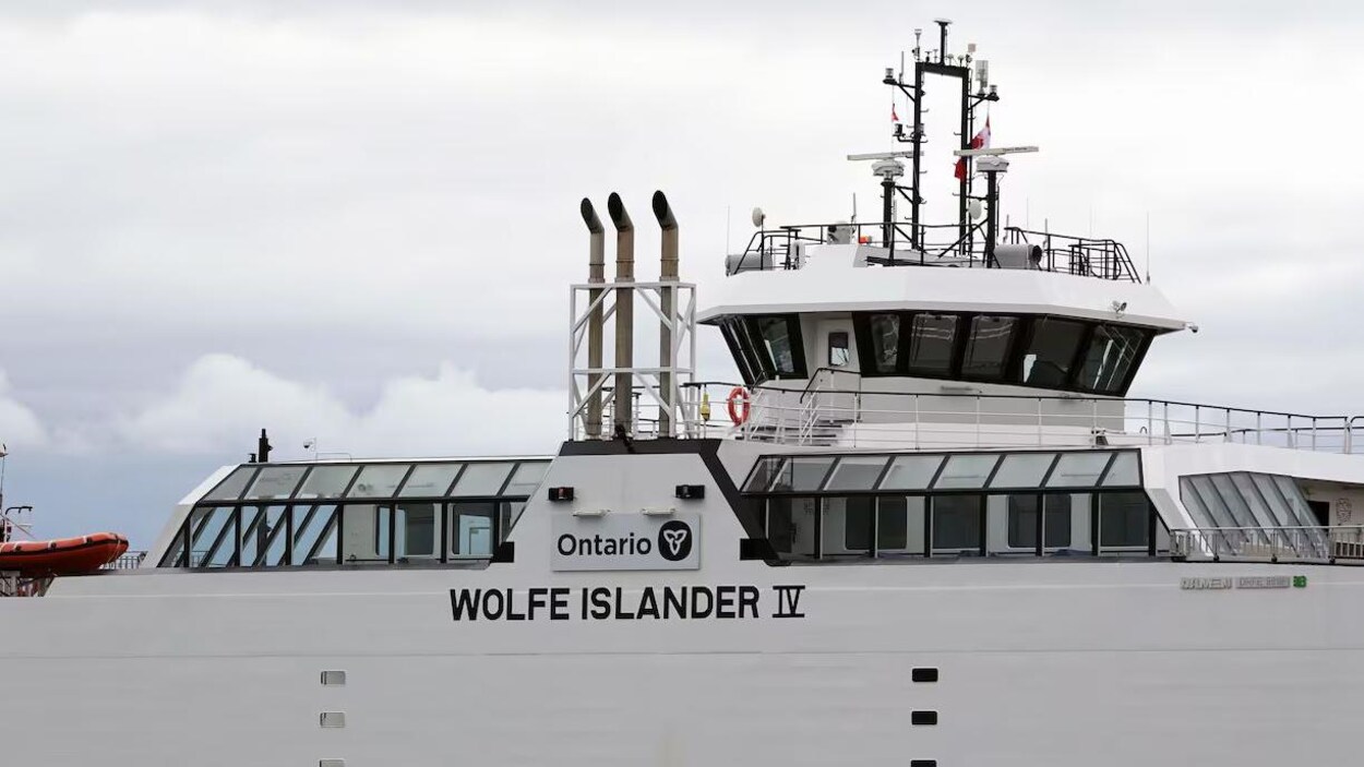 Panne du traversier entre Kingston et l’île Wolfe