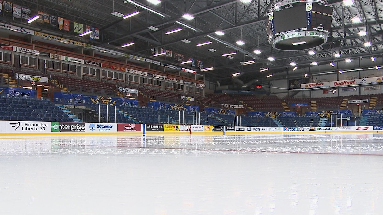 Patinoire de hockey