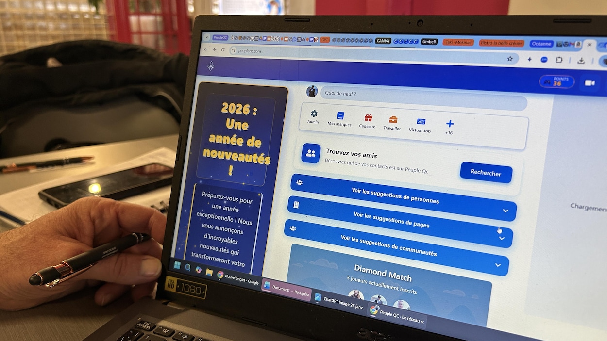 Une entreprise de Shawinigan propose un réseau social québécois