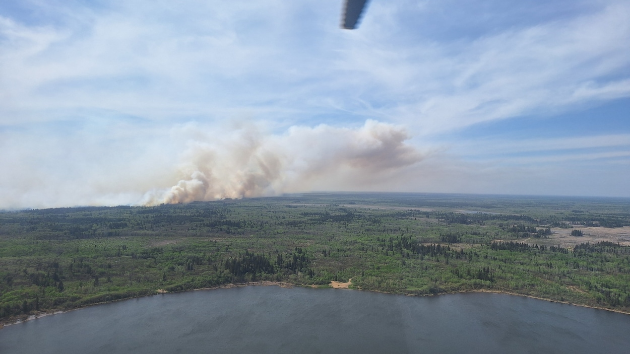 Le feu Lobstick entraîne des évacuations à Shellbrook