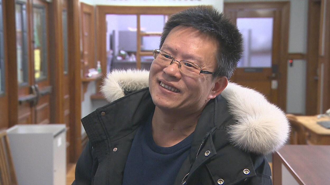 Sheng Ren Zheng à Digby en janvier 2020.