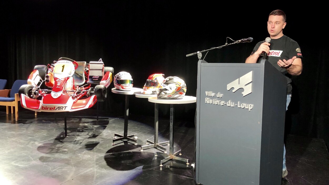 Simon Dion-Viens sera le président d'honneur des compétitions de karting qui se déoulreront du 25 au 28 juillet à Rivière-du-Loup.